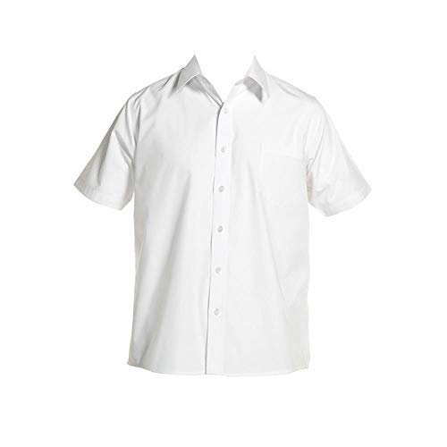 School Uniform: White Plain T-Shirt - Neelam Dresses